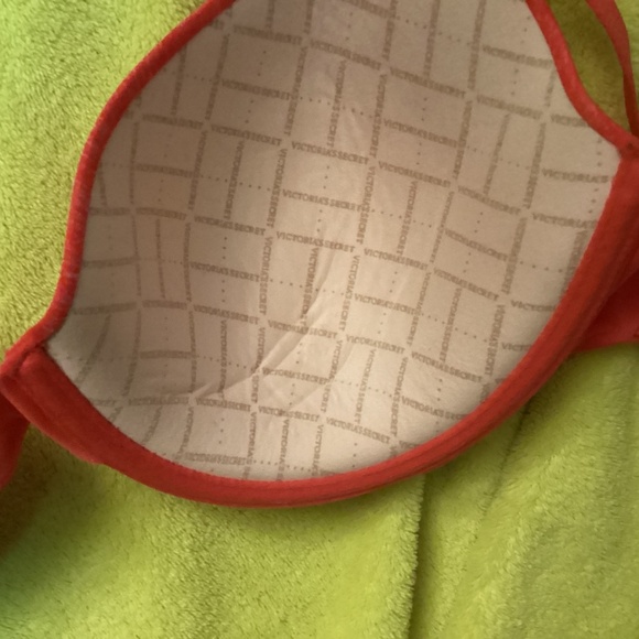 Victoria’s Secret Uplift Semi Demi Padded Underwire Red Heather 34D Bra - Picture 4 of 6